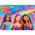 LISCIANI Puzzle de colorat maxi - Barbie (4 x 48 de piese)