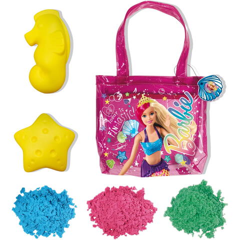 LISCIANI Gentuta de plaja cu nisip kinetic - Barbie