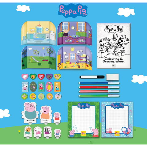 LISCIANI Kit creatie cu ghiozdanel - Peppa Pig