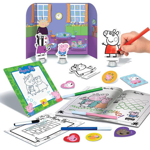 LISCIANI Kit creatie cu ghiozdanel - Peppa Pig