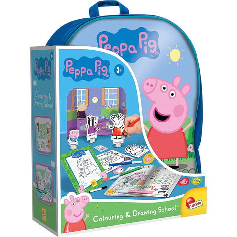 LISCIANI Kit creatie cu ghiozdanel - Peppa Pig