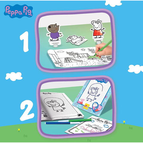 LISCIANI Kit creatie cu ghiozdanel - Peppa Pig