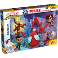 LISCIANI Puzzle de colorat - Paienjenelul Marvel si prietenii lui uimitori (48 de piese)