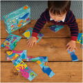 Galt Set 4 puzzle-uri  - Oceanul vesel (2,3,4,5 piese)