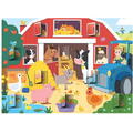 Galt Puzzle cu surprize - Distractie la ferma (20 piese)