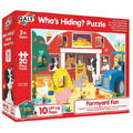 Galt Puzzle cu surprize - Distractie la ferma (20 piese)