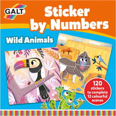 Cartea mea cu stickere - Animalute salbatice