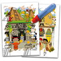 Galt Water Magic: Carte de colorat Vanatoarea de comori