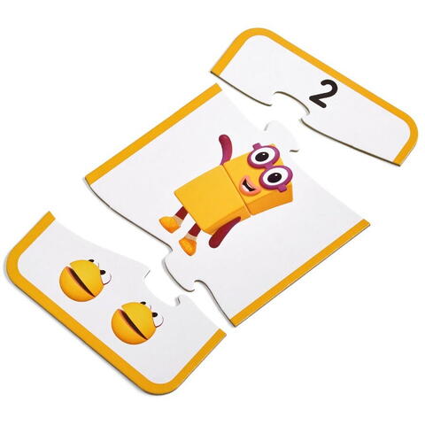 Hand2Mind Puzzle - Invat sa numar de la 1 - 20 - Numberblocks