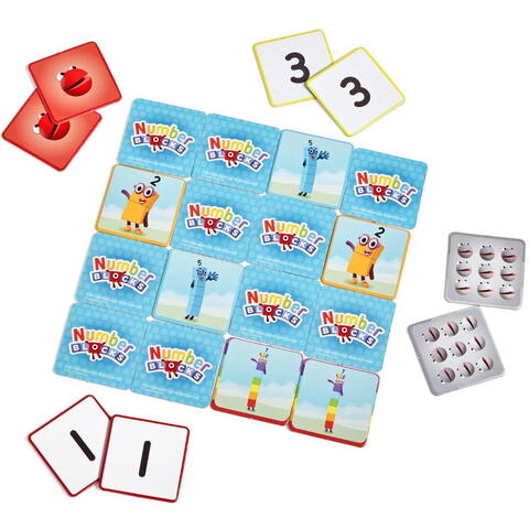 Hand2Mind Joc de memorie - Numberblocks