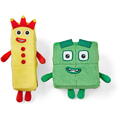 Hand2Mind Set mascote din plus Numberblocks - Trei & Patru