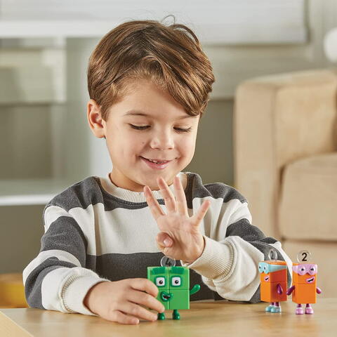 Hand2Mind Set figurine Numberblocks - Patru & Teribilii Doi