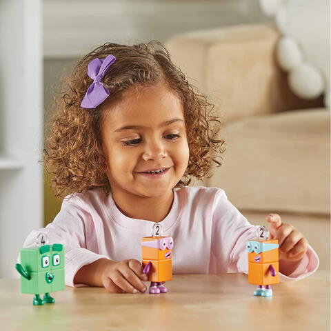 Hand2Mind Set figurine Numberblocks - Patru & Teribilii Doi