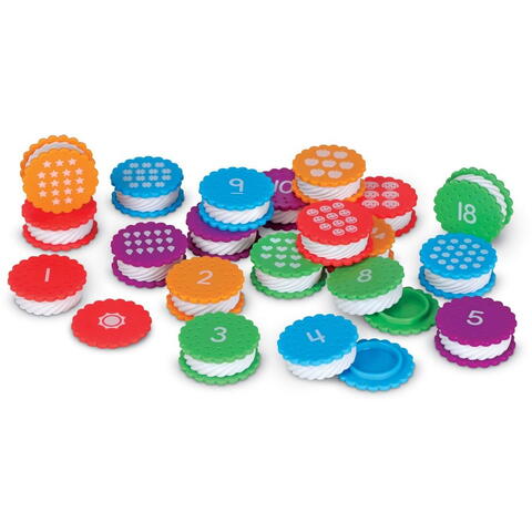 Learning Resources Joc pentru sortat si numarat - Mini prajiturele