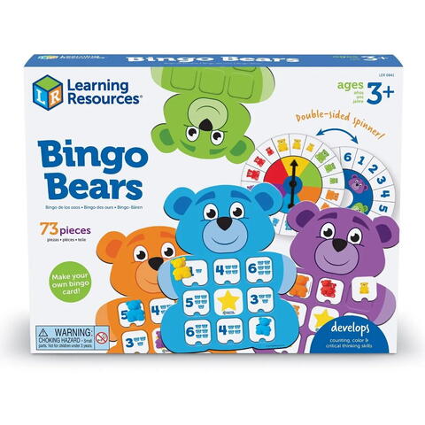 Learning Resources Primul meu joc de Bingo - Ursuletii veseli