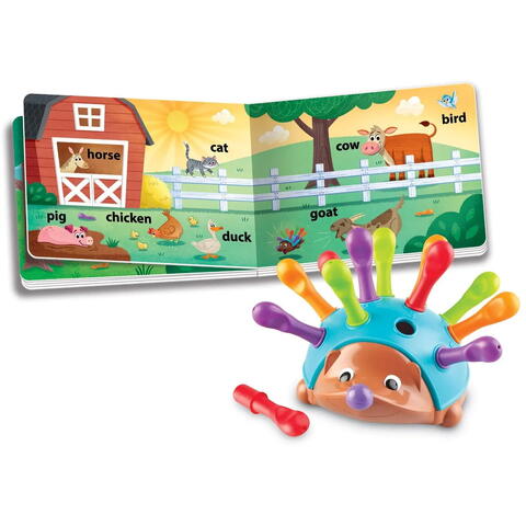 Learning Resources Joc potrivire cu carticica - Ariciul Spike
