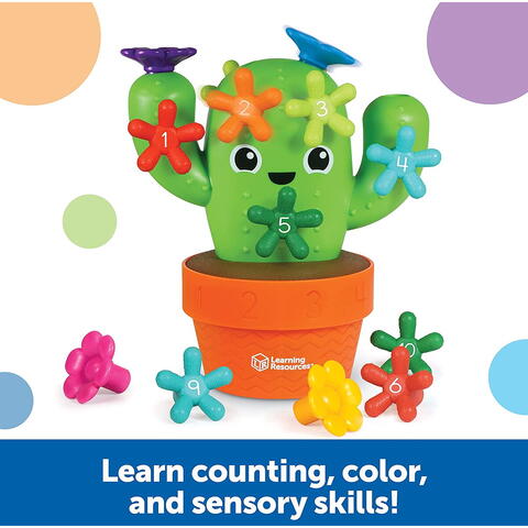 Learning Resources Joc de potrivire cu numere - Cactusul Carlos
