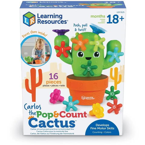 Learning Resources Joc de potrivire cu numere - Cactusul Carlos