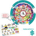 Chalk and Chuckles Puzzle - Invatam ceasul cu ursuletul