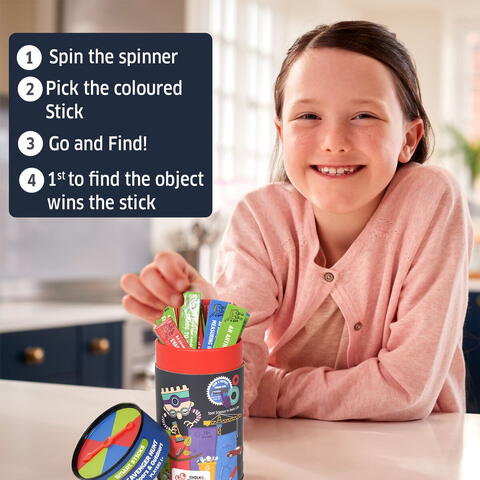 Chalk and Chuckles Joc Smart Sticks - Vanatoarea de comori STEM