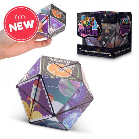 Tobar Puzzle 3D poligon - Spatiul