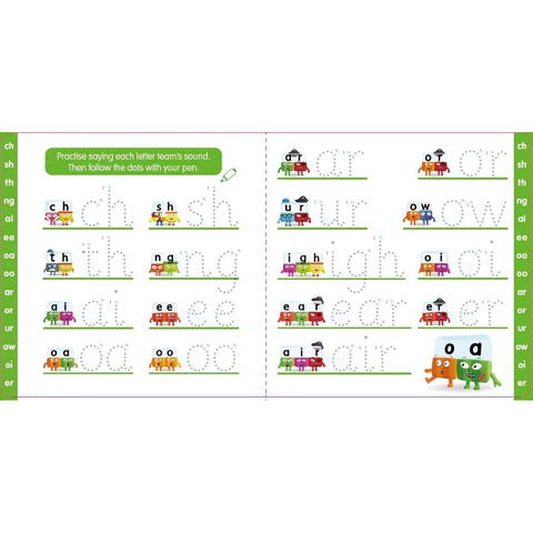 Carticica Scriu si Sterg  Alphablocks - Fonetica