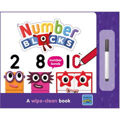Carticica Scriu si sterg Numberblocks - Legaturi numerice