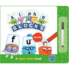 Carticica Scriu si sterg Alphablocks - Primele cuvinte