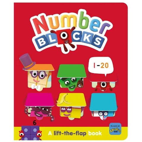 Carticica Deschide ferestrele - Numberblocks 1-20