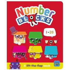 Carticica Deschide ferestrele - Numberblocks 1-20