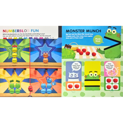Carticica Deschide ferestrele - Numberblocks - Monstruleti