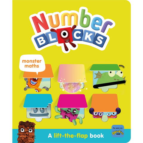 Carticica Deschide ferestrele - Numberblocks - Monstruleti
