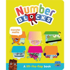 Carticica Deschide ferestrele - Numberblocks - Monstruleti
