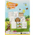 Grafix Carte de colorat si activitati distractive - Paste Fericit