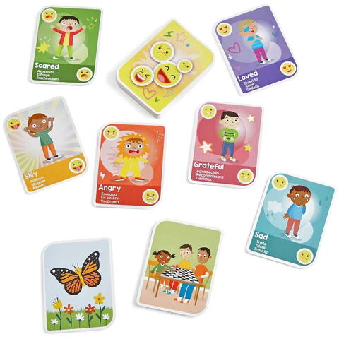 Hand2Mind Carti de joc - Emotii