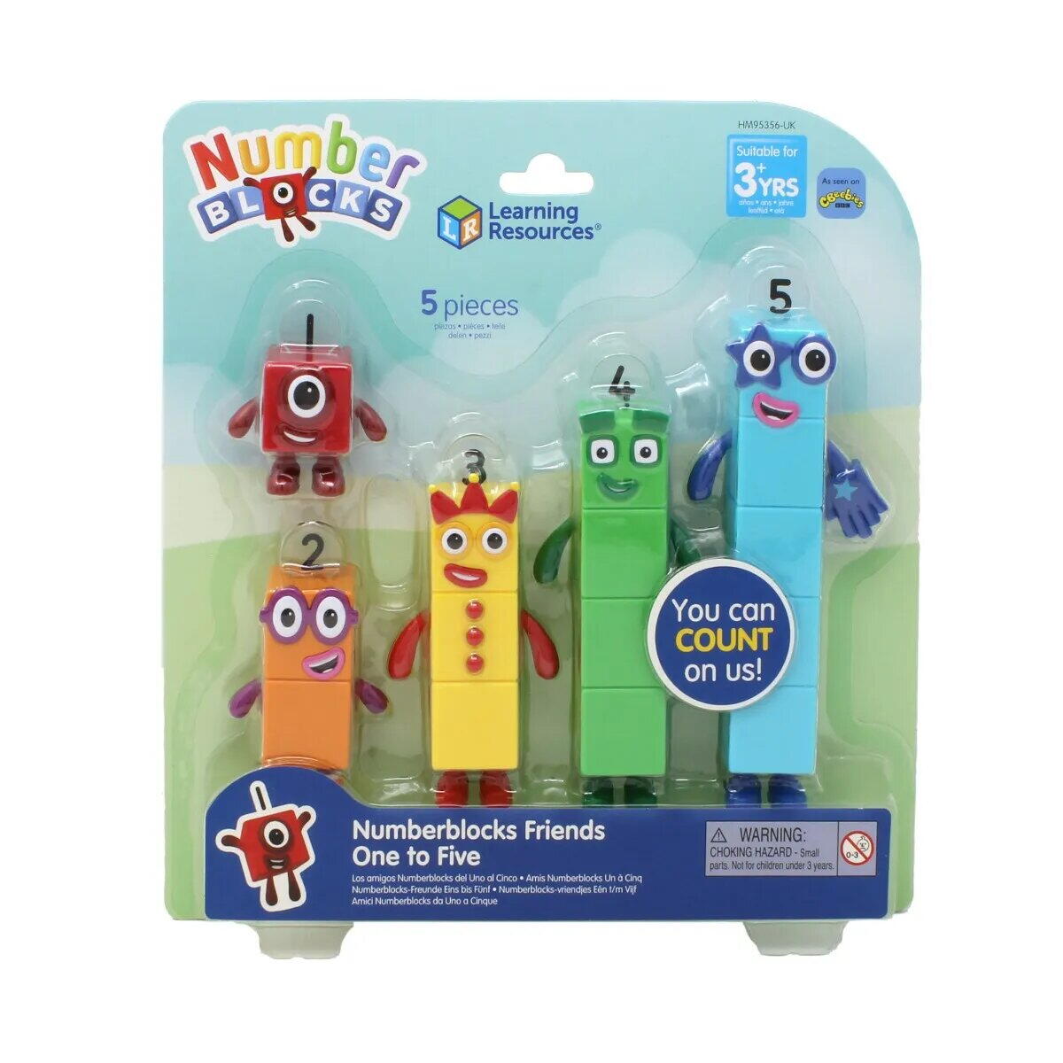 Jucarii Educative - Set figurine Numberblocks - De la Unu la Cinci