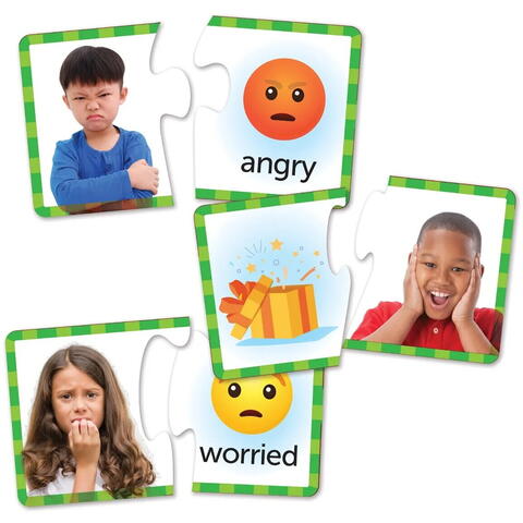 Learning Resources Puzzle duo - Emotii si sentimente