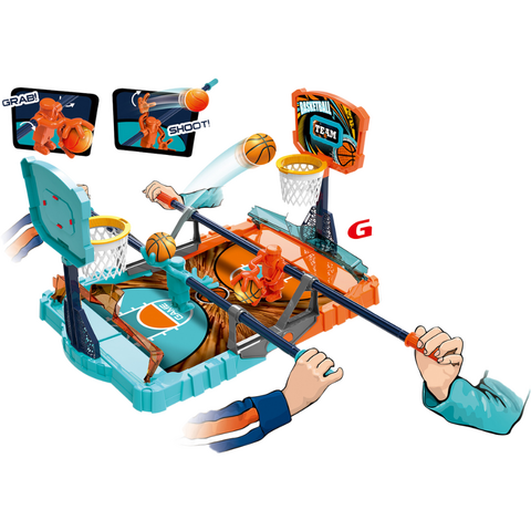 Bufnitel Arunca mingea la cosul de baschet ( joc dublu)