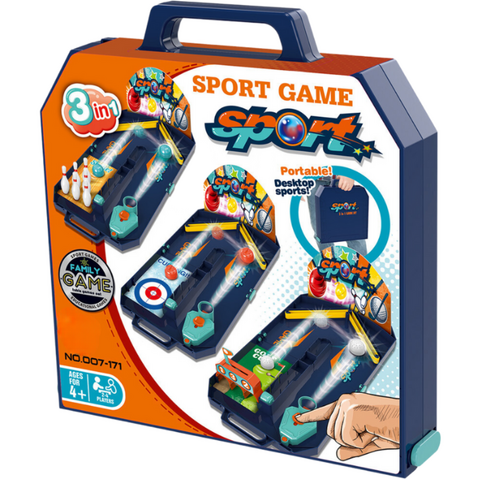Bufnitel Set de jocuri sportive 3 in 1
