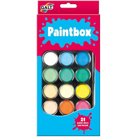 Galt Set 21 acuarele cu pensula-RESIGILAT