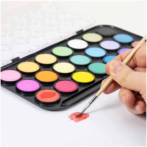 Galt Set 21 acuarele cu pensula-RESIGILAT