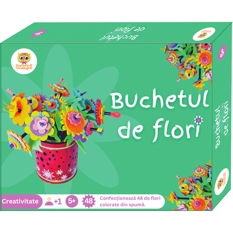 Bufnitel BAD-Set de creatie - Buchetul de flori