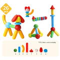 MAGPLAYER Set de constructie magnetic - STICK (26 piese)