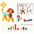 MAGPLAYER Set de constructie magnetic - STICK (26 piese)