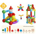 MAGPLAYER Set de constructie magnetic - STICK (78 piese)