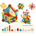 MAGPLAYER Set de constructie magnetic - STICK (103 piese)