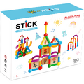 MAGPLAYER Set de constructie magnetic - STICK (103 piese)