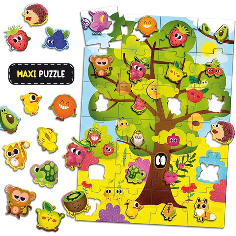 LISCIANI Joc Montessori 2 in 1 - Fructe