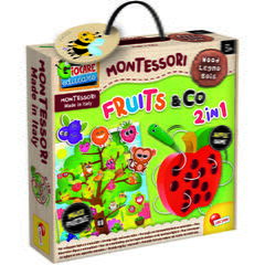 Joc Montessori 2 in 1 - Fructe
