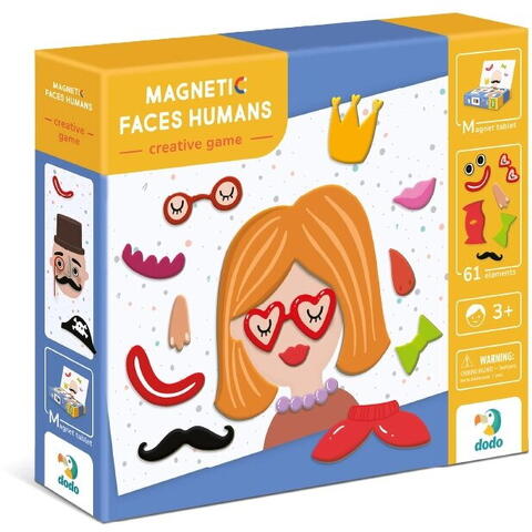 Dodo Joc magnetic - Fete amuzante